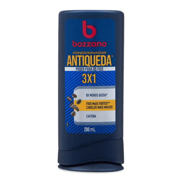 Condicionador Bozzano Antiqueda 3 em 1 - 200ml