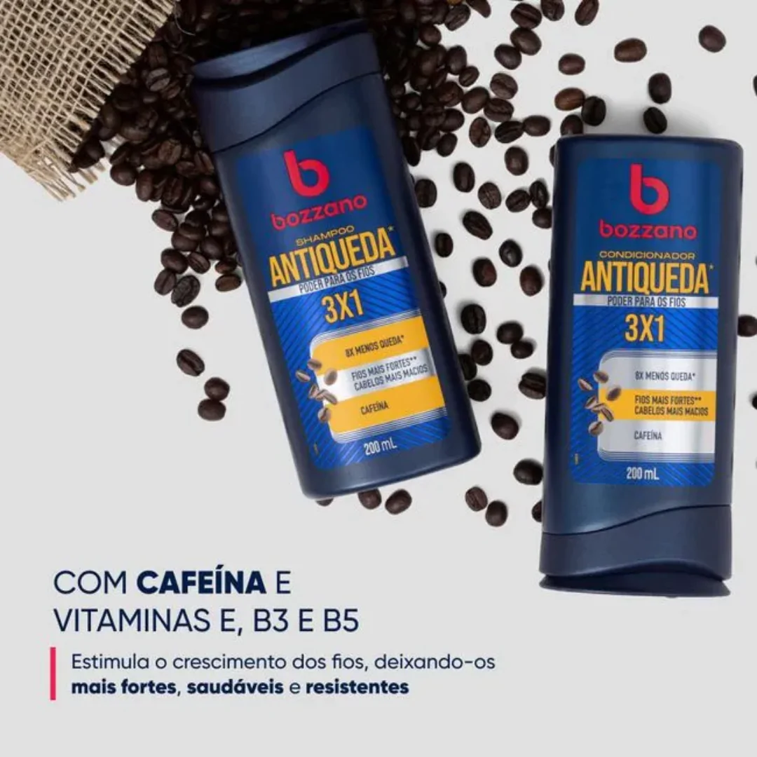 Condicionador Bozzano Antiqueda 3 em 1 - 200ml - Imagem 3