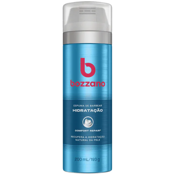 Espuma de Barbear Bozzano Hidratação – 200ml