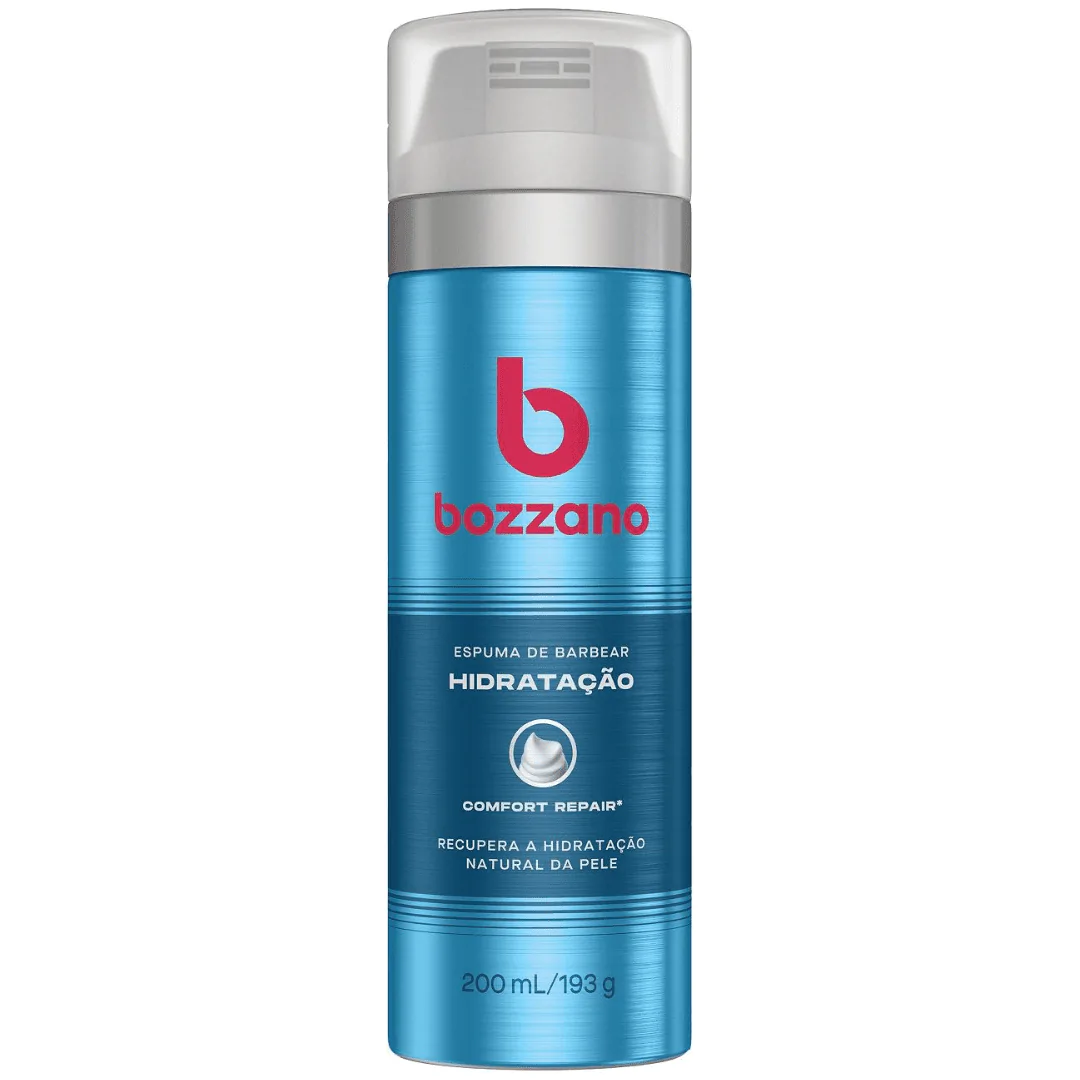 Espuma de Barbear Bozzano Hidratação – 200ml - Imagem 1