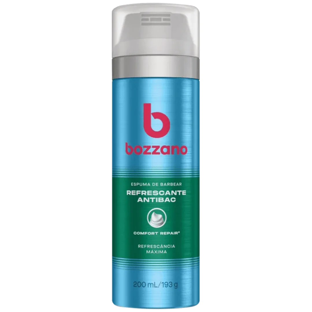 Espuma de Barbear Bozzano Refrescante - 200ml - Imagem 1