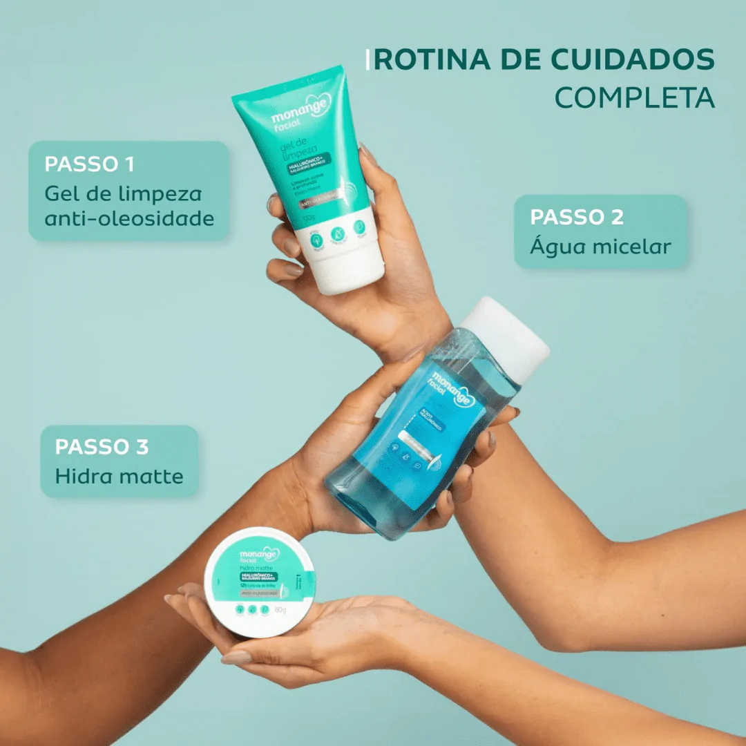 Hidratante Facial Monange Matte com Hialurônico - 80g - Imagem 6