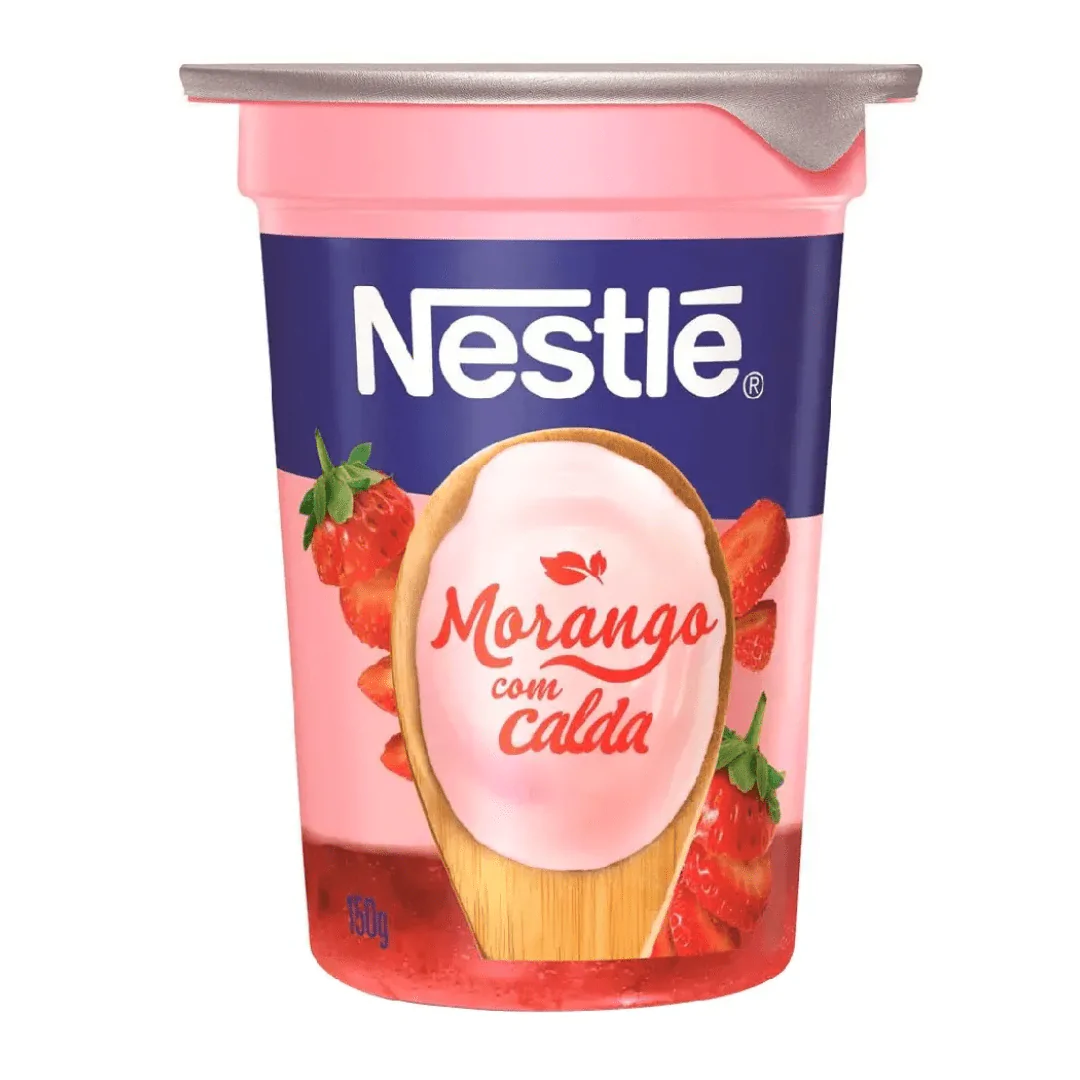 Iogurte Nestlé Geleia Bi Camada Morango - 150gr - Imagem 1
