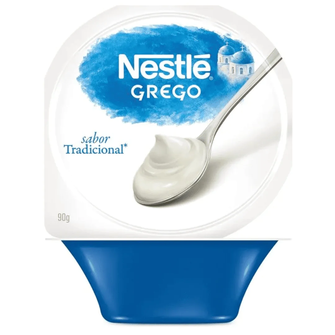 Iogurte Nestlé Grego Tradicional - 90gr - Imagem 1