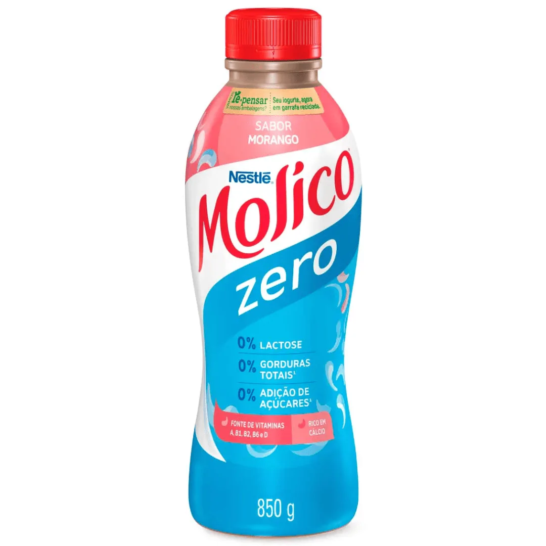 Iogurte Nestlé Molico Triplo Zero - 850gr - Imagem 1