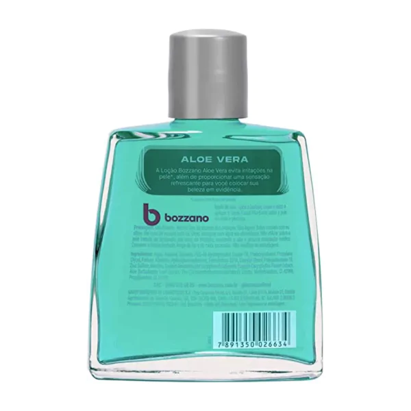 Loção Facial Pós-Barba Bozzano Aloe Vera - 100ml - Imagem 2