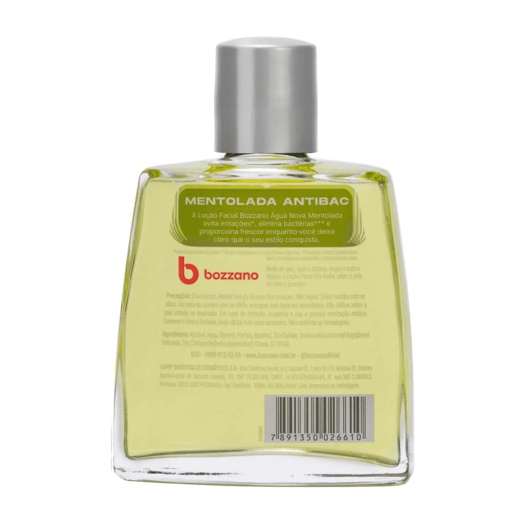 Loção Facial Pós-Barba Bozzano Mentolada - 100ml - Imagem 2
