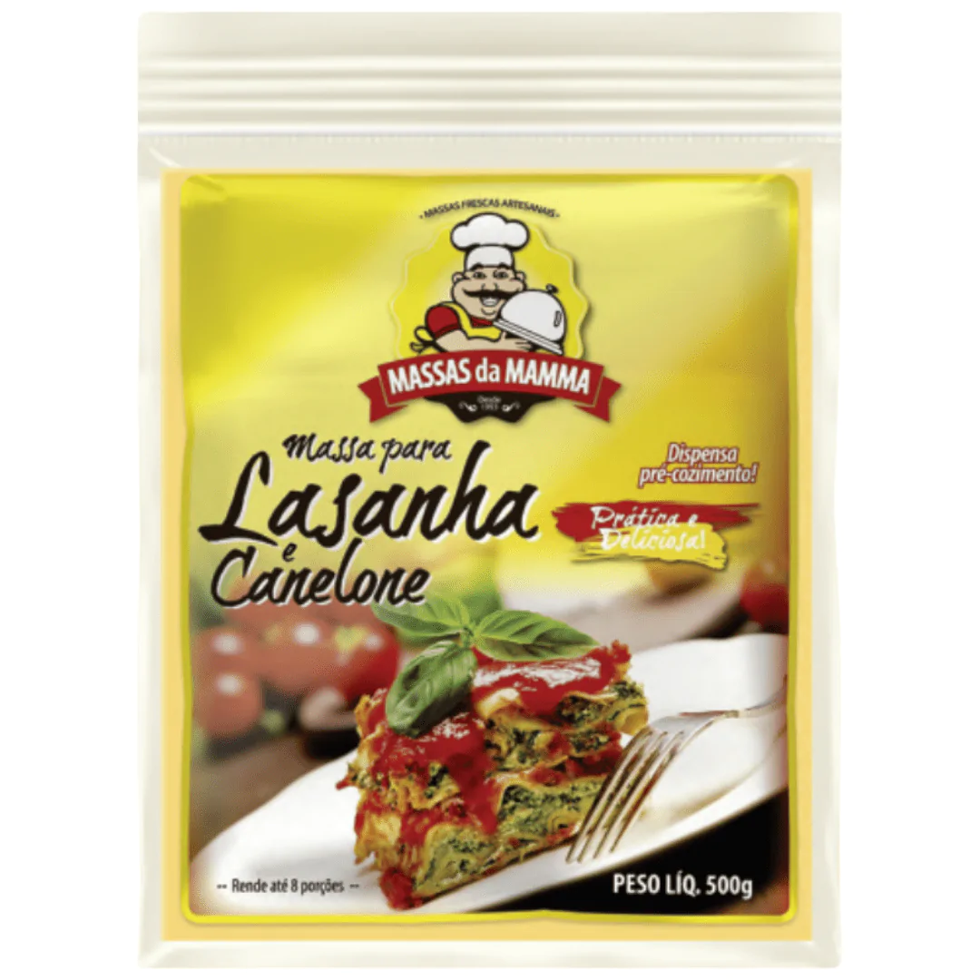 Massa Lasanha e Canelone da Mamma - 500gr - Imagem 1