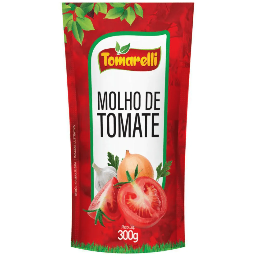 Molho de Tomate Tomarelli - 300gr - Imagem 1