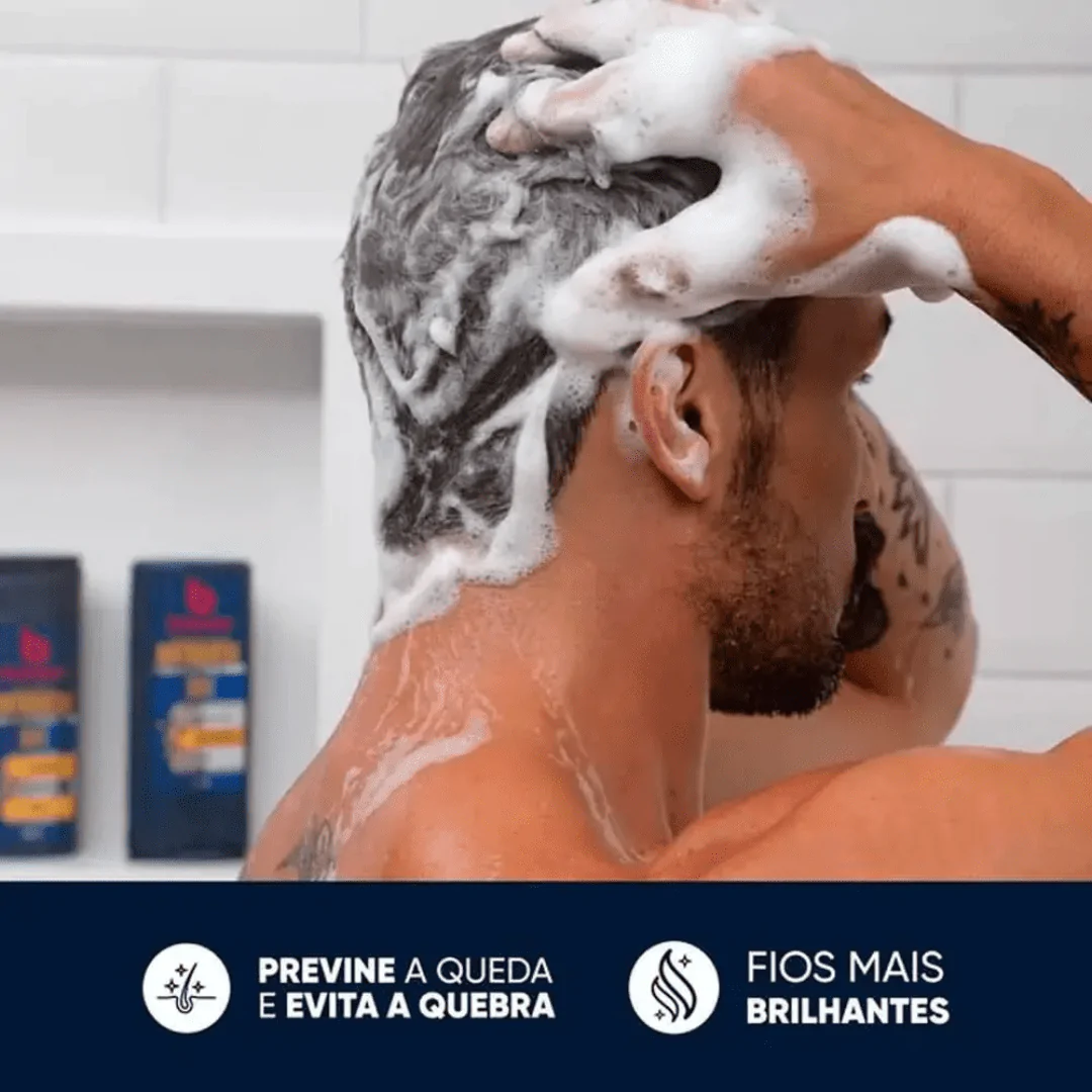 Shampoo Bozzano Antiqueda 3 em 1 - 200ml - Imagem 4