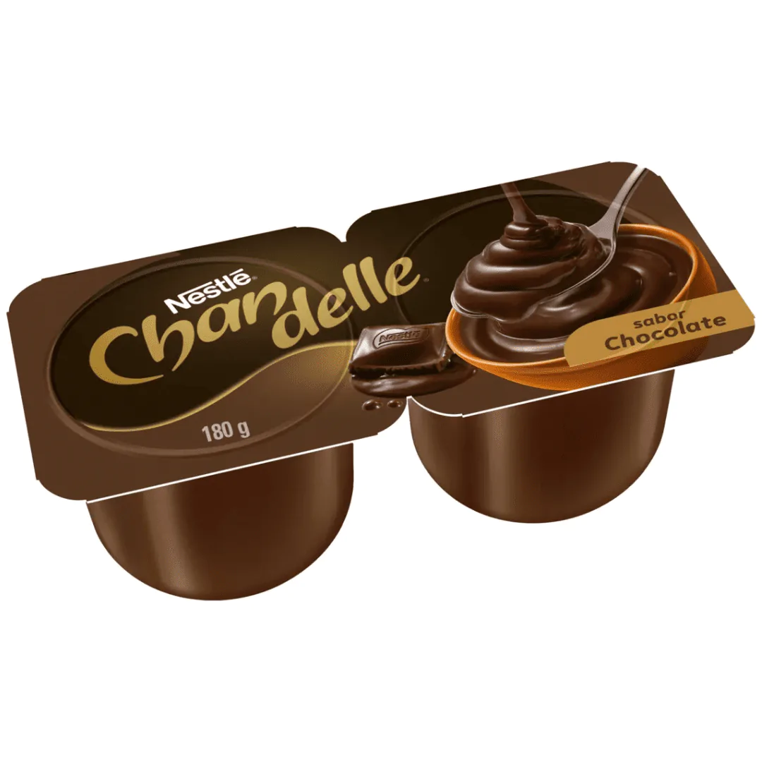 Sobremesa Nestlé Chandelle Chocolate - 180gr - Imagem 1