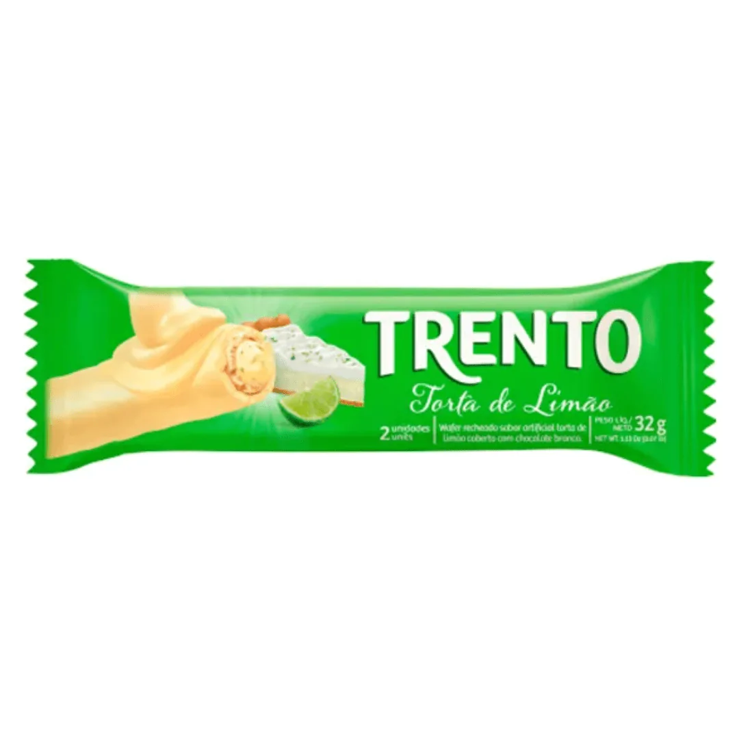 Chocolate Wafer Trento Torta de Limão - 29gr - Imagem 1
