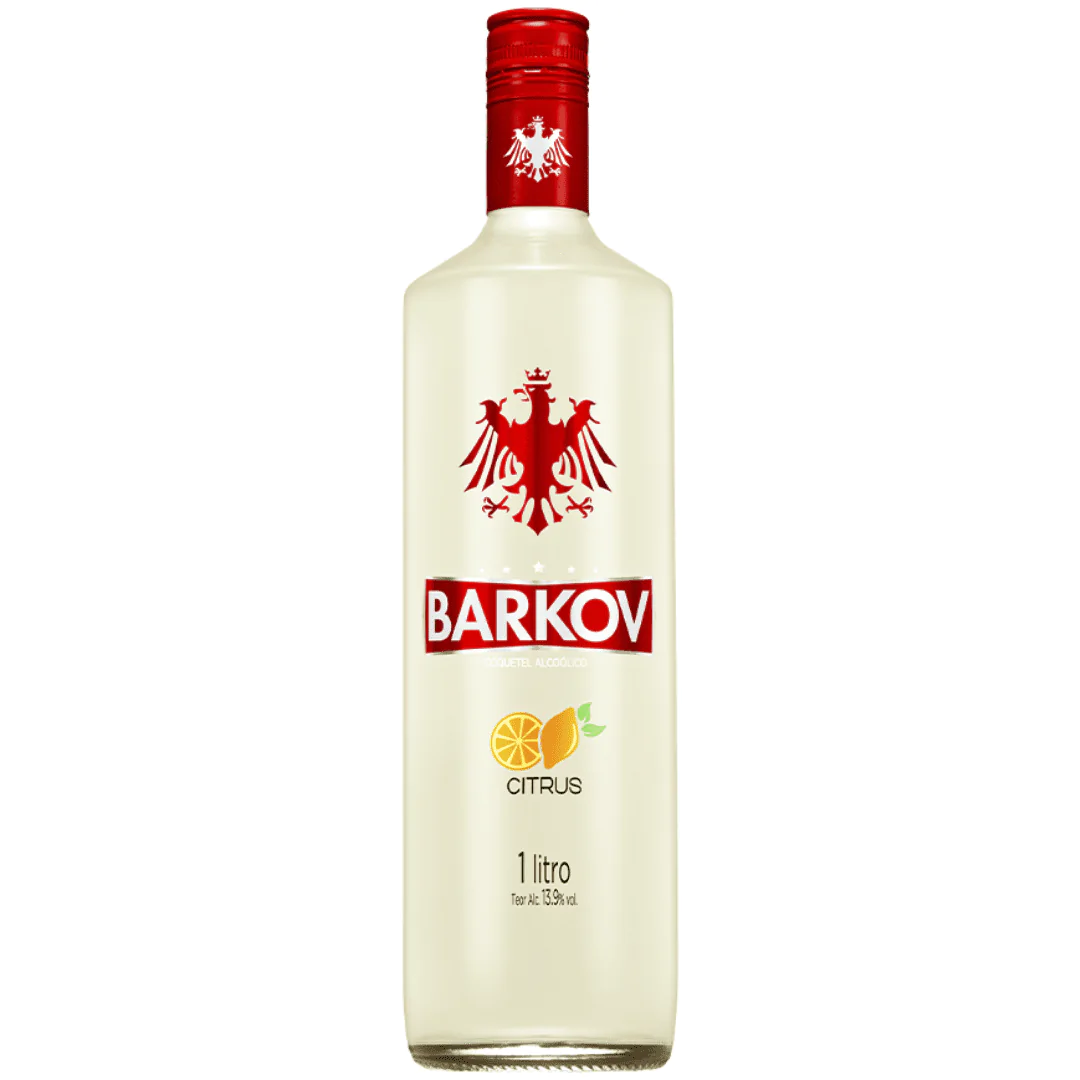 Vodka Barkov Citrus - 1L - Imagem 1