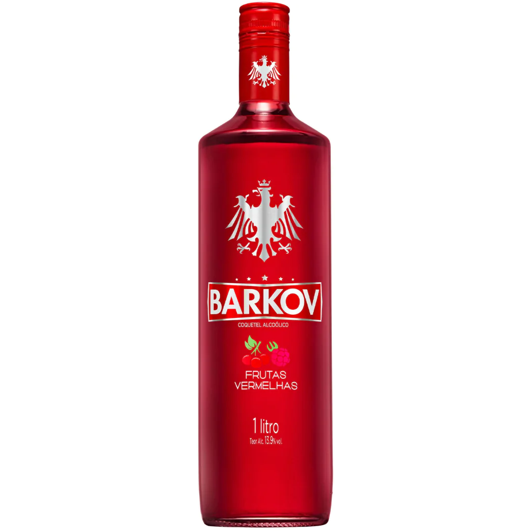 Vodka Barkov Frutas Vermelhas - 1L-1 Vodka Barkov Frutas Vermelhas - 1L - Imagem 1