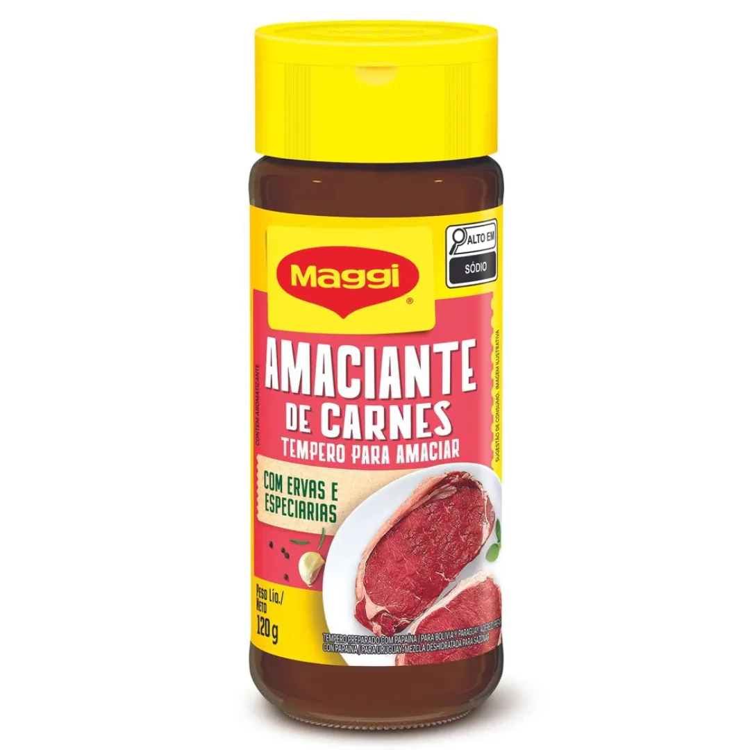 Tempero Amaciante Carne Maggi - 120gr - Imagem 1