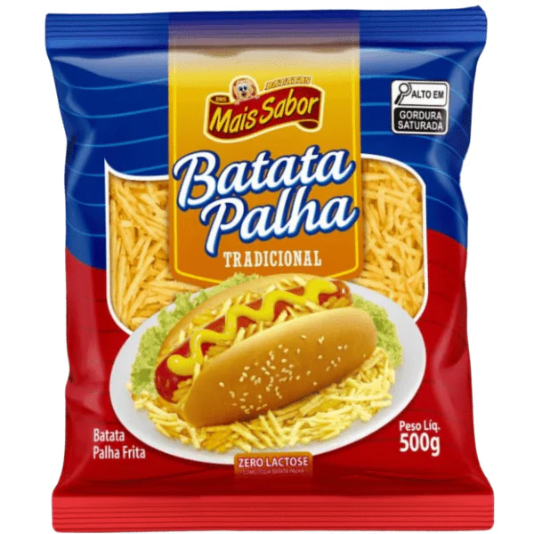 Batata Palha Mais Sabor - 500gr