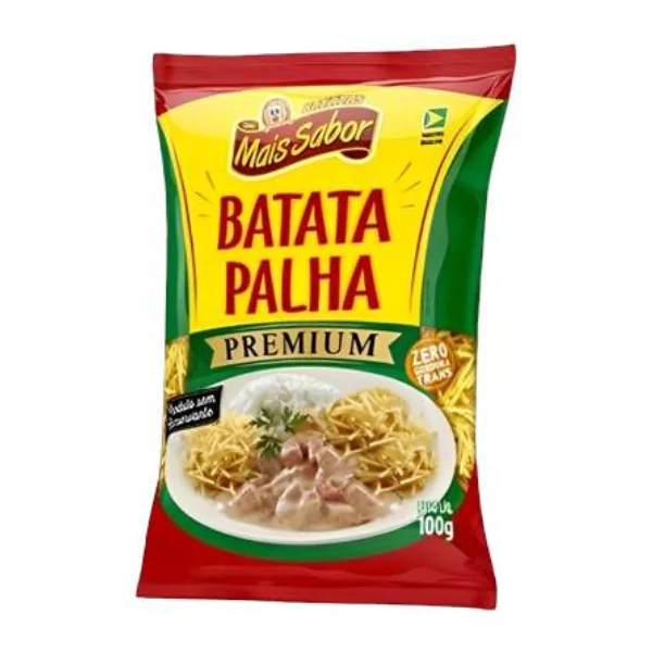 Batata Palha Mais Sabor Premium - 100gr