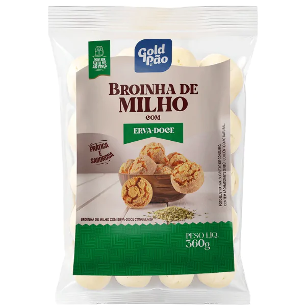 Broinha de Milho com Erva Doce - 360gr - Imagem 1