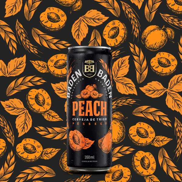 Cerveja Baden Baden Peach - 350ml - Imagem 3
