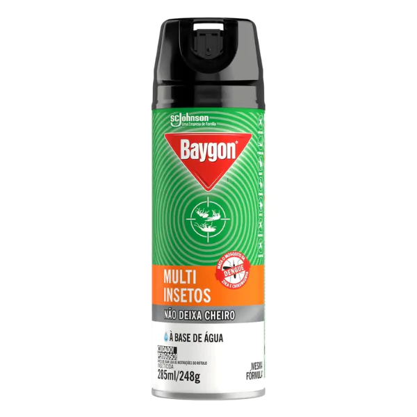 Inseticida Aerossol Baygon Multi Insetos - 285ml - Imagem 1
