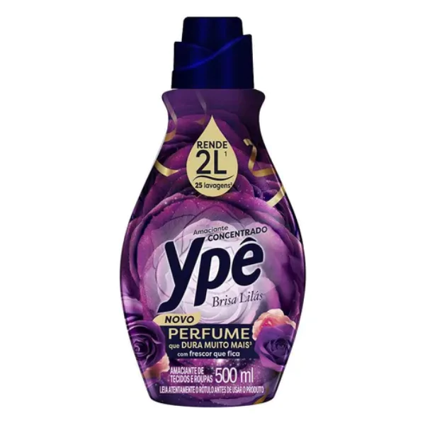 Amaciante Concentrado Ypê Lilás - 500ml