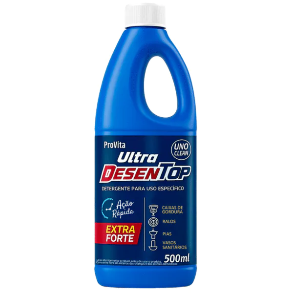 Desentupidor Extra Forte Ultra DesenTop ProVita - 500ml