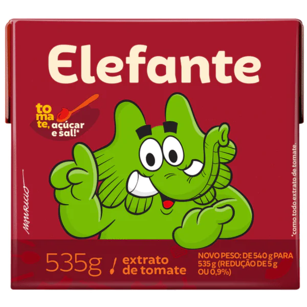 Extrato de Tomate Elefante Tradicional - 535gr