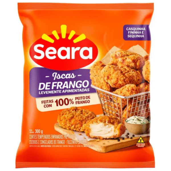 Iscas de Frango Seara Apimentada - 300gr