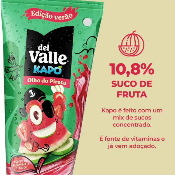 Suco Del Valle Kapo Melancia - 200ml - Imagem 2