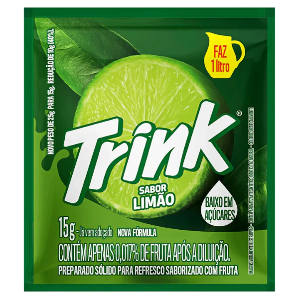 Refresco em Pó Trink Limão - 1L