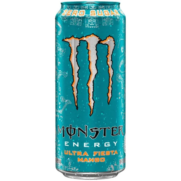Energético Monster Ultra Fiesta Mango Sem Açúcar - 473ml