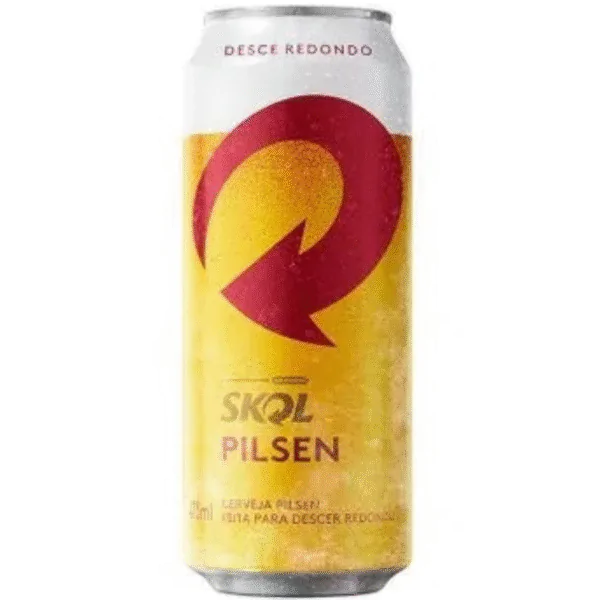 Cerveja Skol Pilsen Latão - 473ml