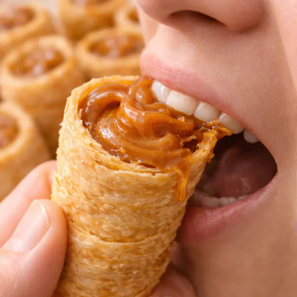 Canudo Recheio Doce de Leite - 25und - Imagem 3