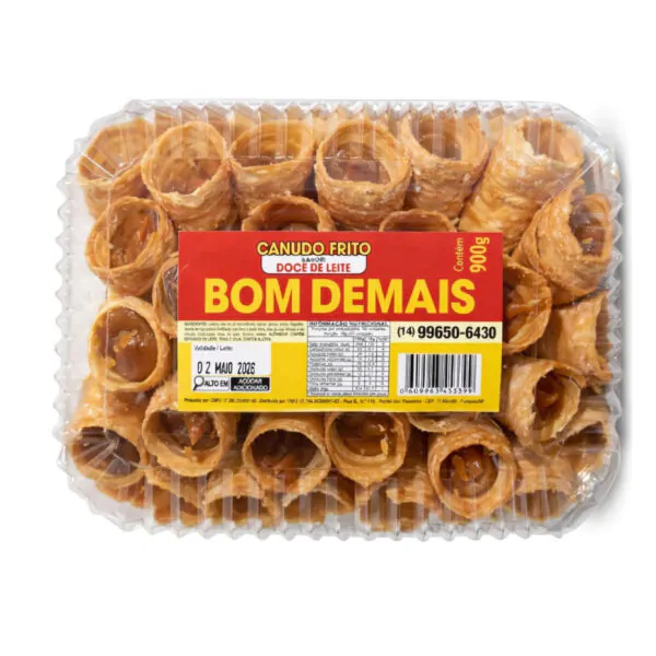 Canudo Recheio Doce de Leite - 25und - Imagem 2