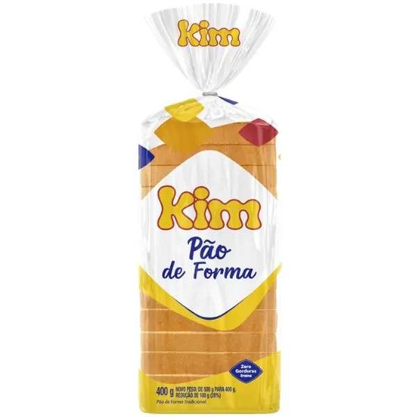 Pão de Forma Kim- 400gr - Imagem 1