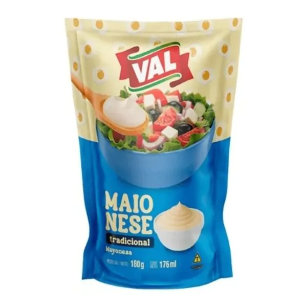 Maionese Tradicional Val - 180gr