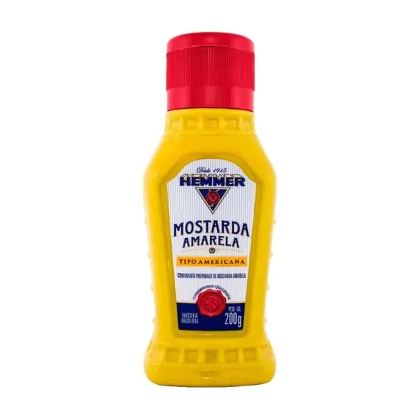 Mostarda Hemmer - 0 Mostarda Hemmer Tradicional - 200gr - Imagem 1