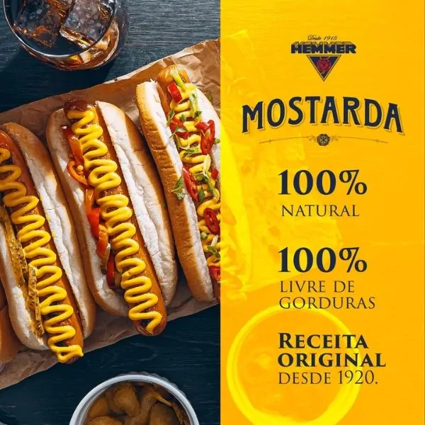 Mostarda Hemmer Tradicional - 200gr - Imagem 2