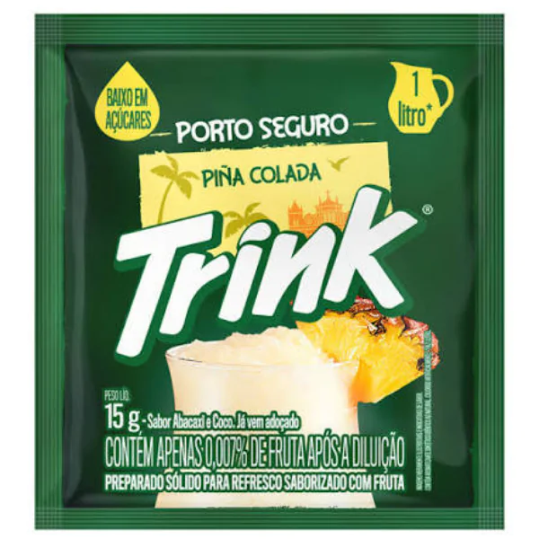 Refresco em Pó Trink Pina Colada- 1L-1 Refresco em Pó Trink Piña Colada- 1L - Imagem 1