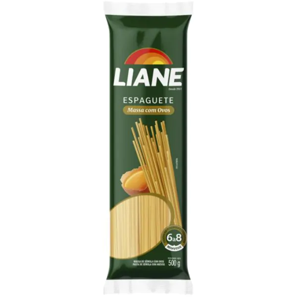 Macarrão Espaguete Liane - 500gr - Imagem 1