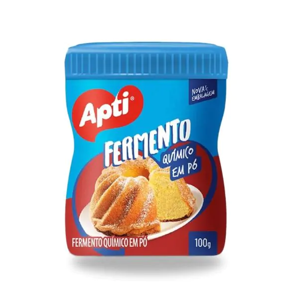 Fermento Químico em Pó Apti - 100gr