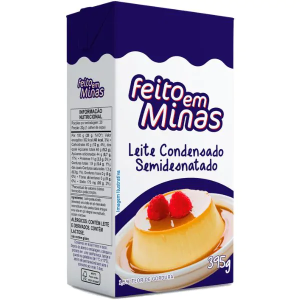 Condensado Feito em Minas Leite Condensado Feito em Minas - 395gr - Imagem 1
