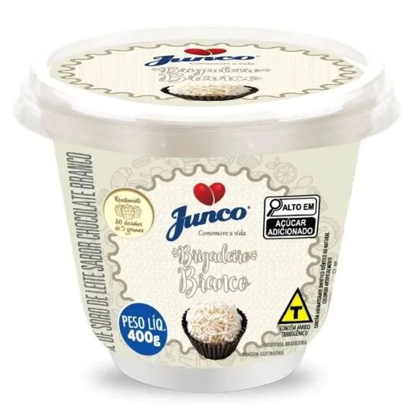 Doce Junco Brigadeiro Branco - 400gr - Imagem 1