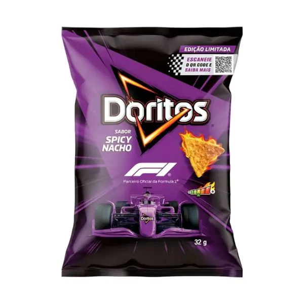 Doritos Spicy Nacho Salgadinho Doritos Spice Nacho - 32gr - Imagem 1