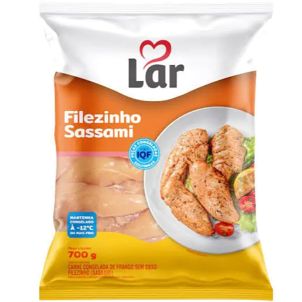 filezinho Filezinho de Frango Sassami Lar - 700gr - Imagem 1